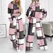 Women's Casual Fashion Loose Printed Hooded Sweater Set_ecoleips.com