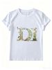 Women's Casual Baby Tee, Lightweight Stretch Crew Neck Fashion Essential_ecoleips.com