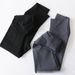 High-Waisted Fleece-Lined Yoga Pants For Women - No Front Seam Naked Sensation Thermal Leggings For Winter & Fall_ecoleips.com