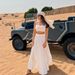 Women's Clothing Women's Elegant Sleeveless Short Top Pleated Skirt Suit_ecoleips.com