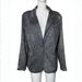Plus MM Extra Large Size 150kg European Station Autumn Wo's Fashion Design Retro Sequin Blazer Mid-Length Coat For_ecoleips.com