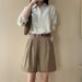 Women's High Waist A-Line Wide Leg Shorts – Summer Casual Loose Fit Breathable Stretchy Office & Vacation Short Pants_ecoleips.com