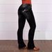 Women's Clothing Simple Casual Jeans Stretch Slim Straight Denim Trousers Women's Embroidered Jeans_ecoleips.com