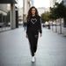 Women's Fashion Casual Two Piece Sportswear Set European And American Style Spring Autumn Wish Print Clothing_ecoleips.com