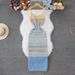 Women's Clothing Retro Gradient Striped Knitted Dress Sleeveless Suspender Slim Waist Slimming Sweater Dress_ecoleips.com