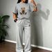 Summer New Arrival Women's plus Size Casual Two Piece Set Trousers And Crew Neck Short Sleeve Shirt Suitable for plus Sizes And Men_ecoleips.com