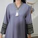 NC113 Women's Long Robe Luxury Patchwork Embroidered Evening Gown Apparel for Foreign Trade Wholesale_ecoleips.com