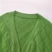 2024 European And American Women's Fashion Cross-Border Autumn/Winter New Cardigan Sweater Coat_ecoleips.com