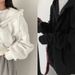 Women's Clothing Fashion Casual Hooded Cardigan Zipper Long Sleeve Hoodie Women_ecoleips.com
