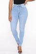 Women's High Waisted Skinny Jeans, Stretchy Butt Lifting Tummy Control Slim Fit Denim Pants, Casual Streetwear For Ladies_ecoleips.com