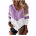 2027 Fashion European-USA Style Knitwear Pullovers Women Acrylic Leopard Print Splicing Long Sleeve Casual Loose Thick Sweater S-3XL_ecoleips.com