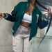 Women's Varsity Baseball Bomber Jacket Hip Hop Harajuku Style Bone Pattern Fashion Outerwear For Ladies_ecoleips.com