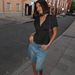 French Style Slim Fit Tie up Lace Patchwork T-Shirt Sexy Short Sleeve Top for Women Summer Alluring Pure Look_ecoleips.com