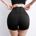 Women’s Clothing Nude Seamless Three Point Yoga Pants Without Underwear Graphene Antibacterial High Elastic Fitness Shorts Running Peach Pants_ecoleips.com