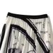 Women's Clothing Pleated Letter Printed Skirt For Women Autumn New Elastic Waist Mid Length Large Swing Umbrella Skirt_ecoleips.com
