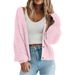 Women's Clothing New Products Foreign Trade Loose Knitted Jacket Sweater Cardigan_ecoleips.com