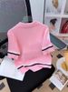 Women's Clothing Retro Niche Slim Fit Temperament Button Knitted Sweater Top_ecoleips.com