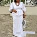 Plus Size Women's Lace Embroidered Top & Elastic Skirt Set – Elegant Two-Piece Outfit For Casual & Special Occasions_ecoleips.com