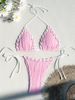 Women's Clothing Swimsuit New Sexy Color Bikini Bikini Women's Beach Vacation Swimsuit_ecoleips.com