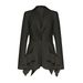 Socialite Elegant Design Niche Women's Suit 2024 Spring And Autumn High-end Coat With Pleated Hem_ecoleips.com