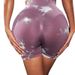 Women's Clothing New Tie Dyed Yoga Shorts Sports Pants Quick Drying Women's Fitness Pants Comfortable High Waist Elastic Tight Yoga Pants_ecoleips.com