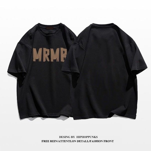 women's High-quality Round-neck Pullover Short-sleeved T-shirt_ecoleips.com