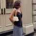 HXAO Lace Asymmetrical Top Women Tanks & Camis Summer 2025 Black Slip Sleeveless Top Ladies Y2k Backless Off Shoulder Camisole_ecoleips.com
