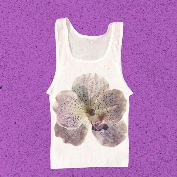 Korean Fashion Y2K Summer Baby T-Shirt Streetwear Gothic Harajuku Pattern Print Top for Women_ecoleips.com