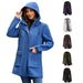 Women’s Waterproof Hooded Windbreaker – Lightweight Raincoat Jacket For Autumn & Winter (EU Sizes S-XXXL)_ecoleips.com