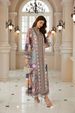 2026 New Muslim Cross-Border Dress, Women's Long Sleeve Printed Rhinestone Water Drill Long Skirt, Fashionable And Elegant_ecoleips.com