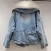 girl 2025 Autumn Winter New Fashionable Oversized Fur Collar Design Thickened Warm Denim Jacket For Women Loose Parka_ecoleips.com