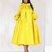 Women's Clothing Puff Sleeve Tie Up Large Skirt High Waist Elegant Bubble Sleeve Maxi Dress With Tie Waist | Flowy High-Low Hem Formal Gown_ecoleips.com