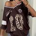 Retro Vintage Football Jersey For Women - Stretchy Slim Fit Sporty Tee With Breathable Fabric (S-3XL) | Trendy Soccer Shirt For Casual Wear & Training_ecoleips.com