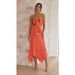 Women's Clothing Sexy variable pleated skirt set casual vacation lace-up two-piece set_ecoleips.com