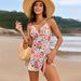 Women's Clothing Twisted Skirt One Piece Swimsuit_ecoleips.com