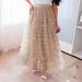 Mesh Cake Skirt For Women Fashionable Summer Hot Item European American Style Independent Website_ecoleips.com