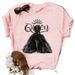 European And American Cross-border Foreign Trade Women's Fashion Urban Girl Round-neck Printed Short-sleeve T-shirt Top_ecoleips.com