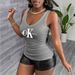 Sexy Halter Neck Off-Shoulder Bodysuit for Women Mesh See through Slim Fit Top Hot Selling Item_ecoleips.com