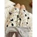 Pajama Pants Women Summer Shorts Thin Student Loose Plus Size Walking Cartoon Home Shorts Girl Cat Pattern Home Pants_ecoleips.com