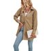 Real Shot Of 2025 Spring And Autumn New Women's Cardigan, Solid Color, Fashionable, Casual, Long-sleeved Shirt_ecoleips.com