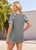 XIEERDUO Summer Tops Short Sleeve Boho Shirts Raglan Spring Outfits Fashion Clothing Resort Wear For Women 2026_ecoleips.com