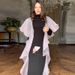 2025 Summer New European And American Fashion Pleated Splicing Elegant Fairy Long Sleeved Temperament Dress_ecoleips.com