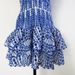 Cross-border 2025 In-stock Niche Embroidered Hollowed-out Waist-cinching Strapl Dr, Summer Seaside Ruffled Mini_ecoleips.com