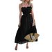 DiYun European And American 2025 Spring/Summer Casual Solid Color Bohemian Resort Style High-Waisted_ecoleips.com