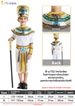 Children's Day Egyptian Pharaoh Costumes Male And Female Princess Ancient Greek Clothing Arabian Prince Nile River_ecoleips.com