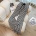 Women's Clothing Milk Silk Trousers Short Sleeves Short Set Versatile Striped Fashion Slim Suit Large Size Two Piece Suit_ecoleips.com