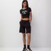 Women's Clothing Fashion Letter Flag Print Round Neck T Shirt Personality Pullover Trendy Short Sleeved T Shirt Top_ecoleips.com
