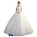 New Style Slimming Ethereal Dreamy Simple Lightweight Spring Wedding Dress For Brides Forest Style Petite Women's Clothing_ecoleips.com