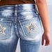 2025 European And American Women's Clothing Cross-border High-waisted Stretch Washed Simple Slim-fit Long Denim_ecoleips.com