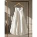 Women's Clothing This Year's Popular Pear-Shaped High Waist Slimming Flower Bud Skirt Unique Chic White Skirt Spring_ecoleips.com